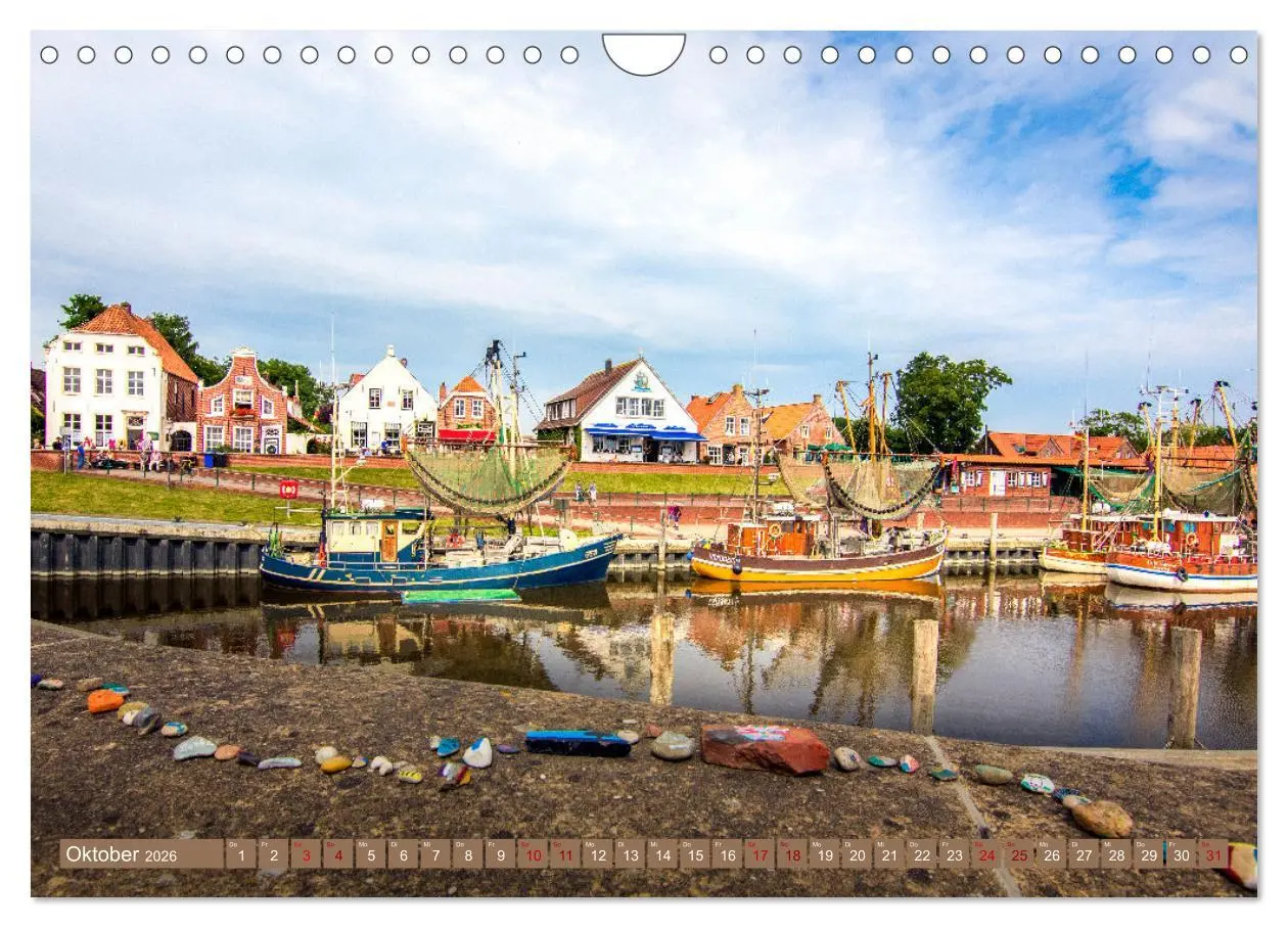 Bild: 9783457585368 | Greetsiel und Umzu (Wandkalender 2026 DIN A4 quer), CALVENDO...