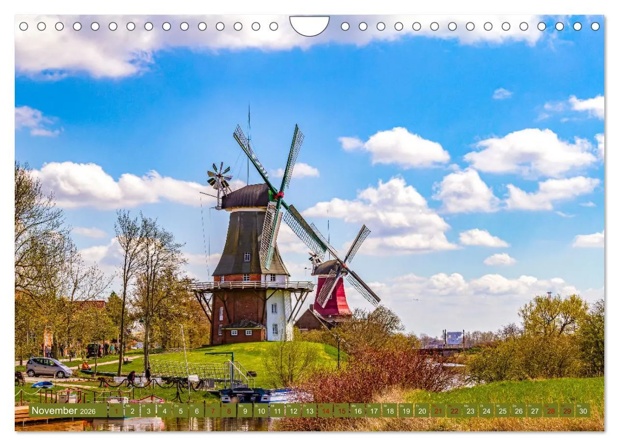 Bild: 9783457585368 | Greetsiel und Umzu (Wandkalender 2026 DIN A4 quer), CALVENDO...