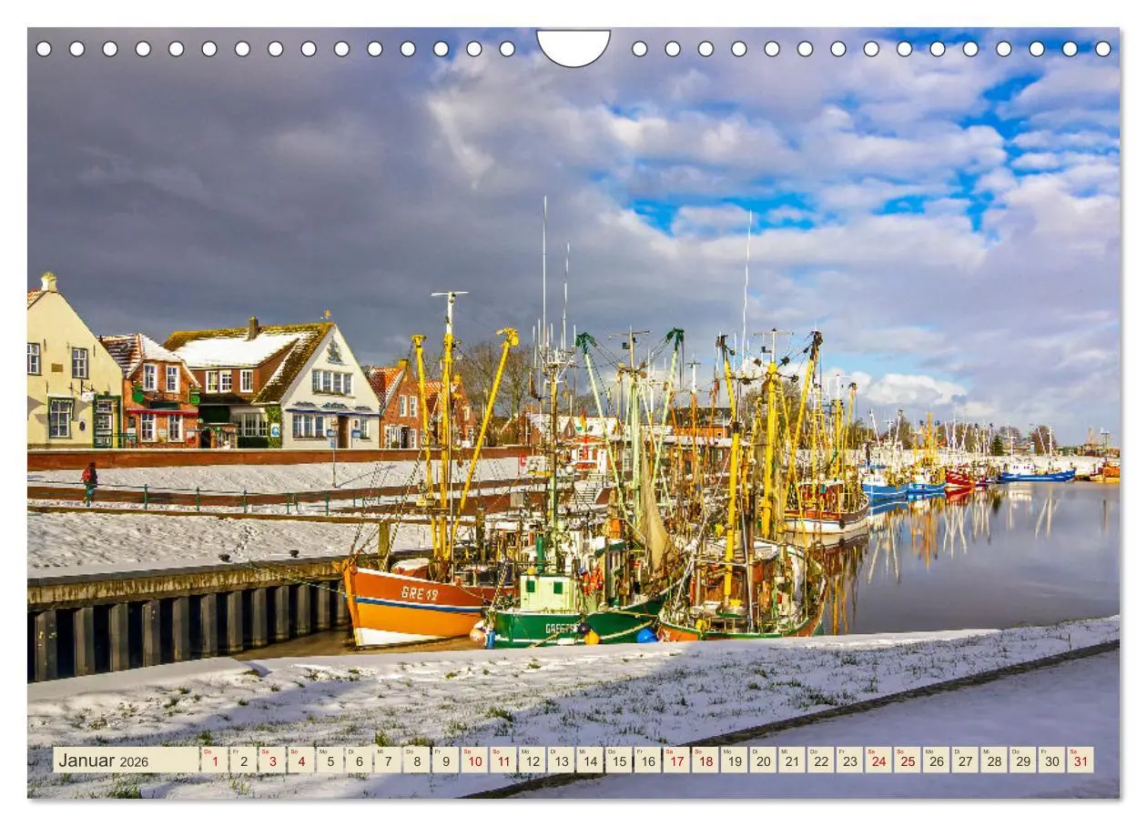 Bild: 9783457585368 | Greetsiel und Umzu (Wandkalender 2026 DIN A4 quer), CALVENDO...