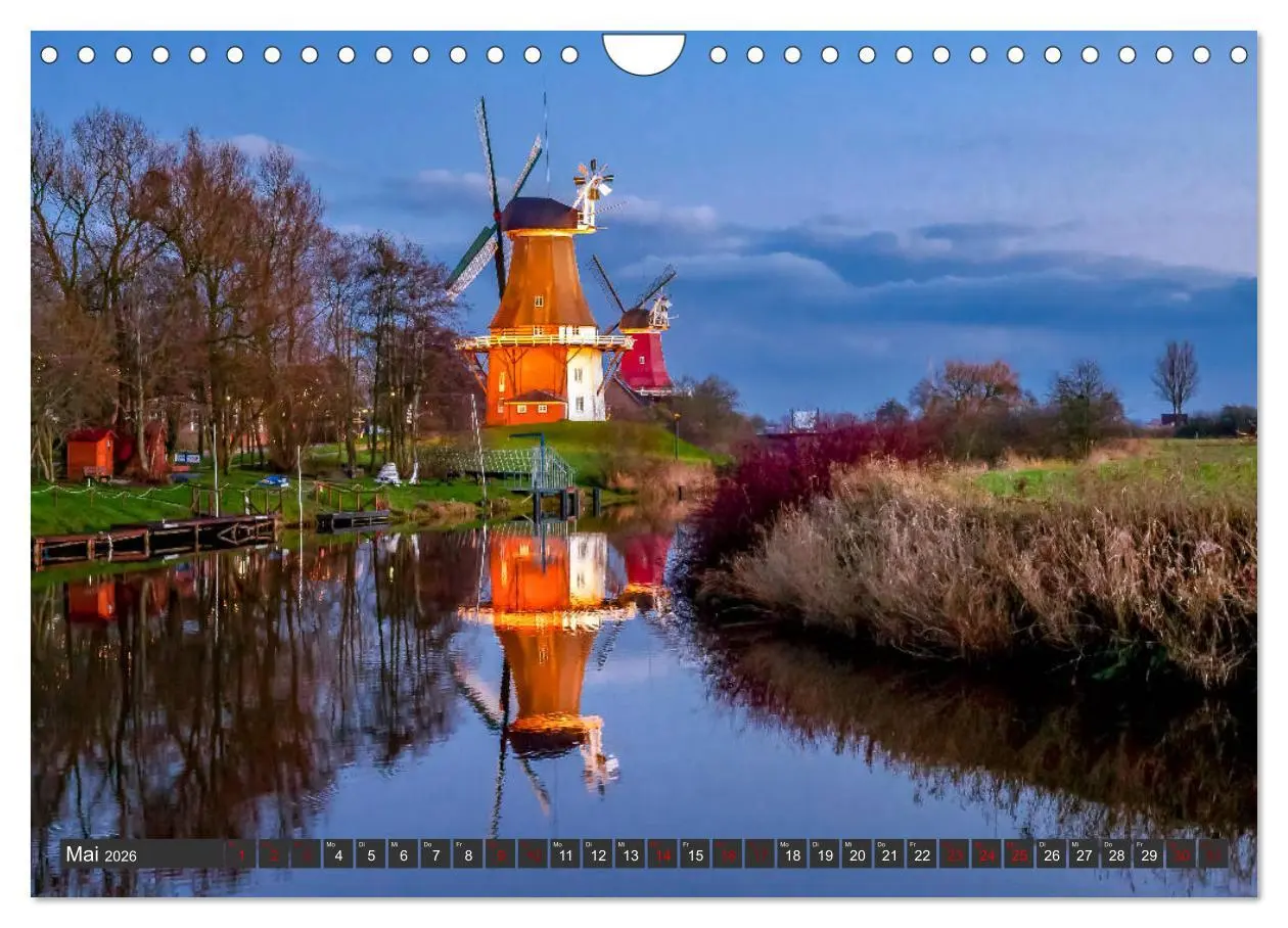 Bild: 9783457585368 | Greetsiel und Umzu (Wandkalender 2026 DIN A4 quer), CALVENDO...