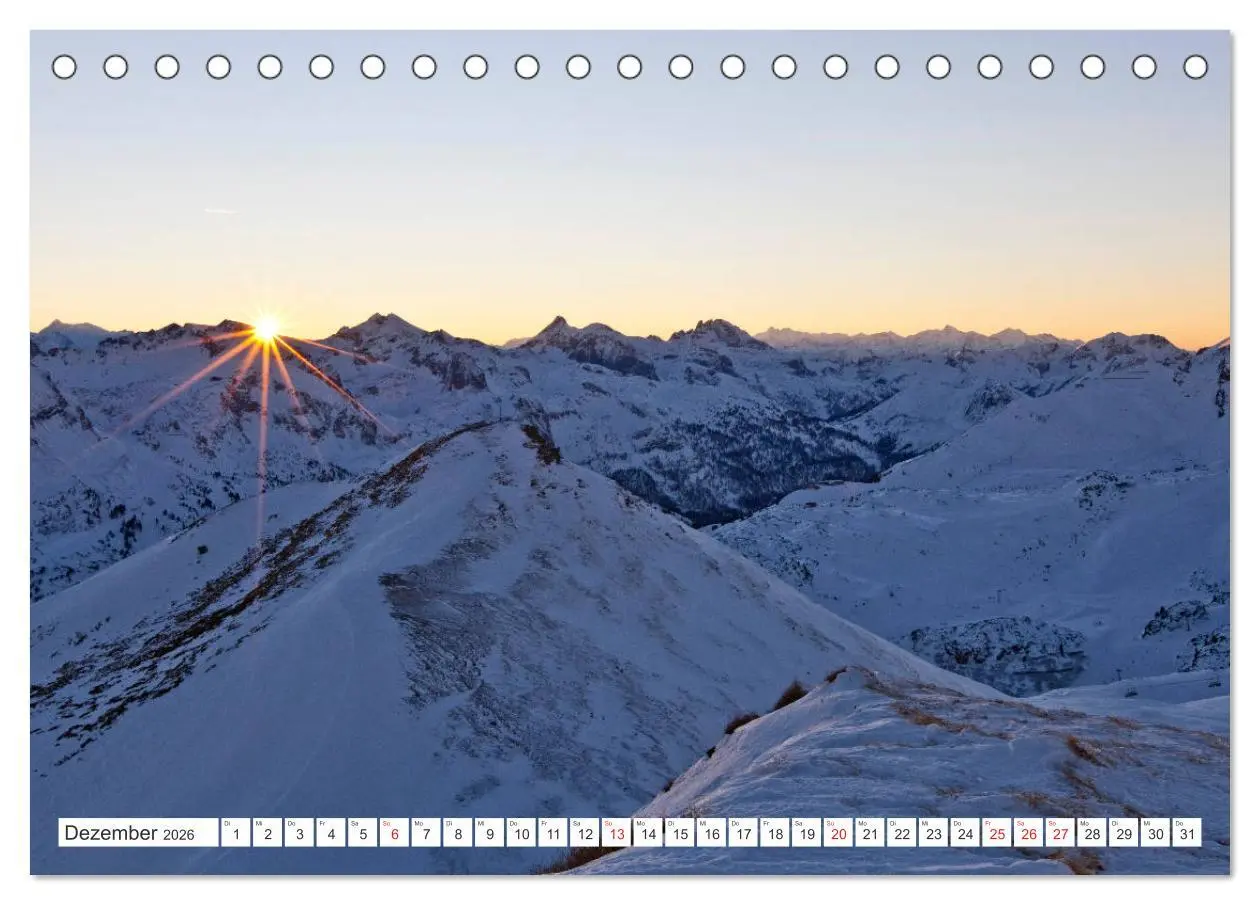 Bild: 9783457725368 | Tweng und Obertauern (Tischkalender 2026 DIN A5 quer), CALVENDO...