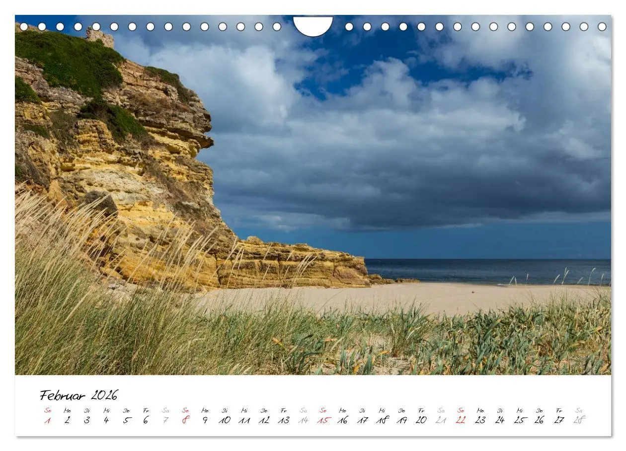 Bild: 9783516125368 | Portugals Süden - Die Algarve (Wandkalender 2026 DIN A4 quer),...