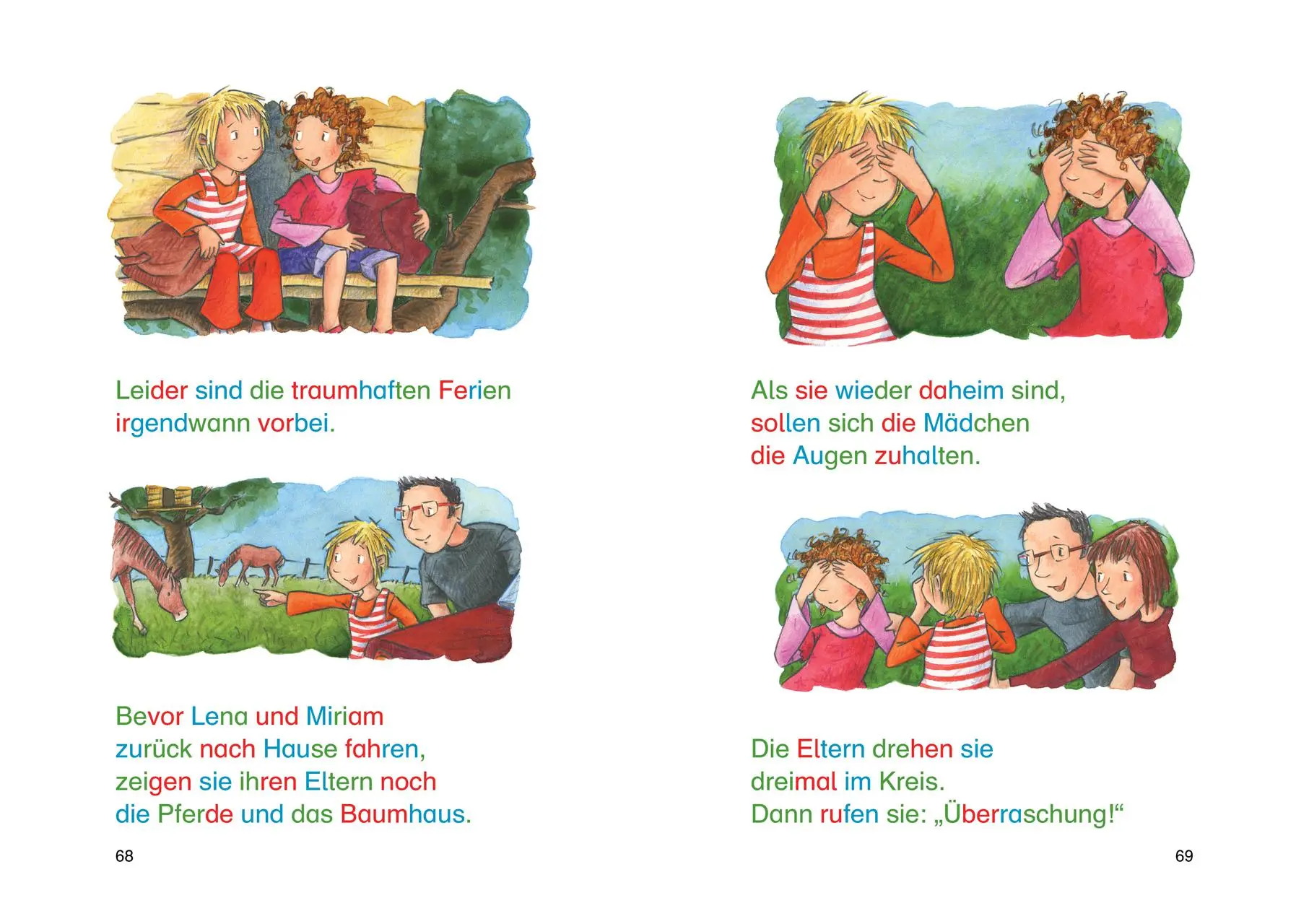 Bild: 9783785585368 | Leselöwen - Die schönsten Silbengeschichten von besten Freundinnen...