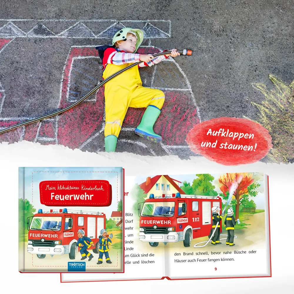 Bild: 9783965525368 | Trötsch Geschichtenbuch Mein klitzekleines Kinderbuch Feuerwehr | KG