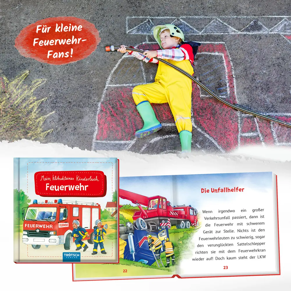 Bild: 9783965525368 | Trötsch Geschichtenbuch Mein klitzekleines Kinderbuch Feuerwehr | KG