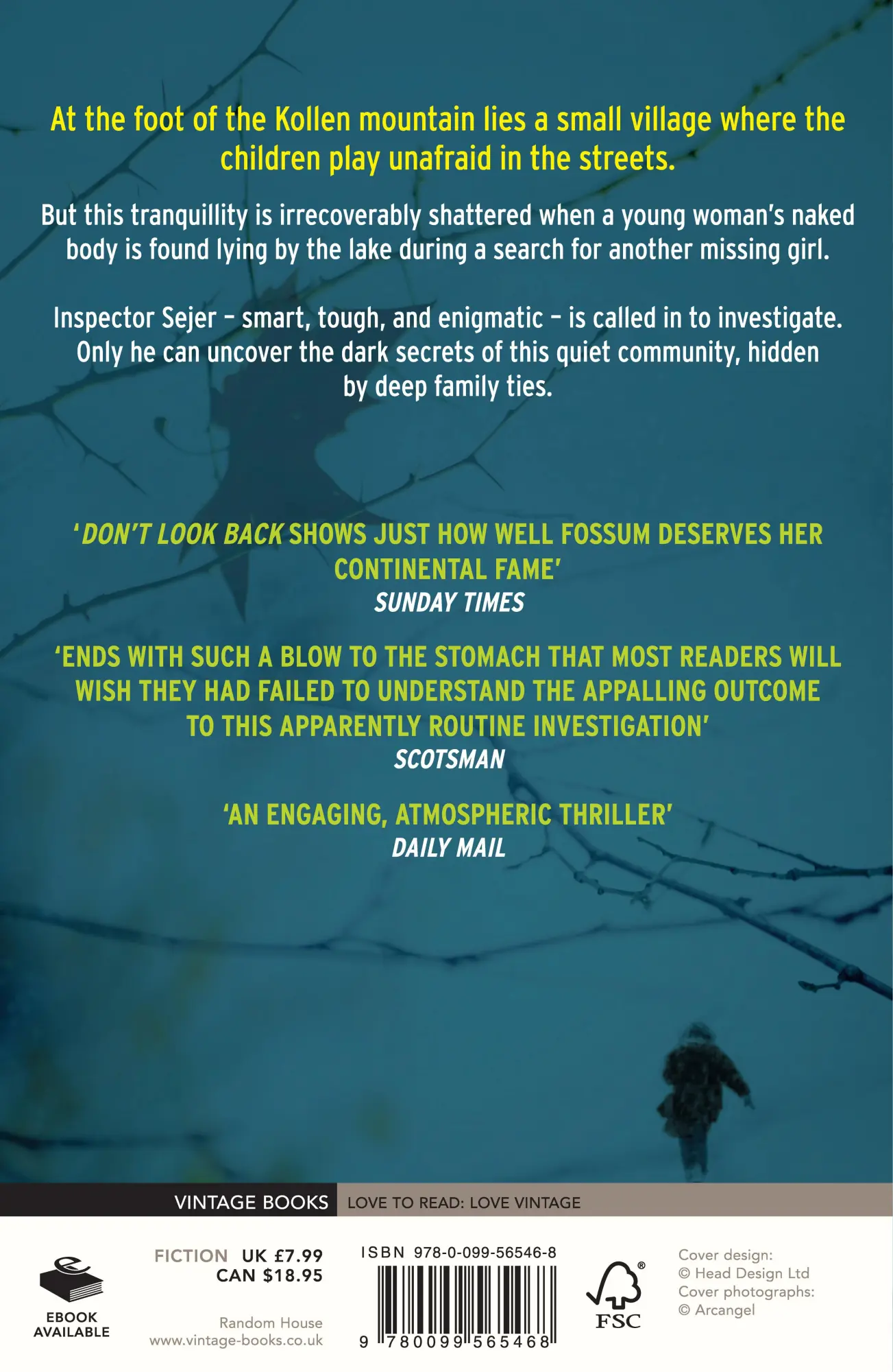 Rückseite: 9780099565468 | Don't Look Back | Karin Fossum | Taschenbuch | 432 S. | Englisch