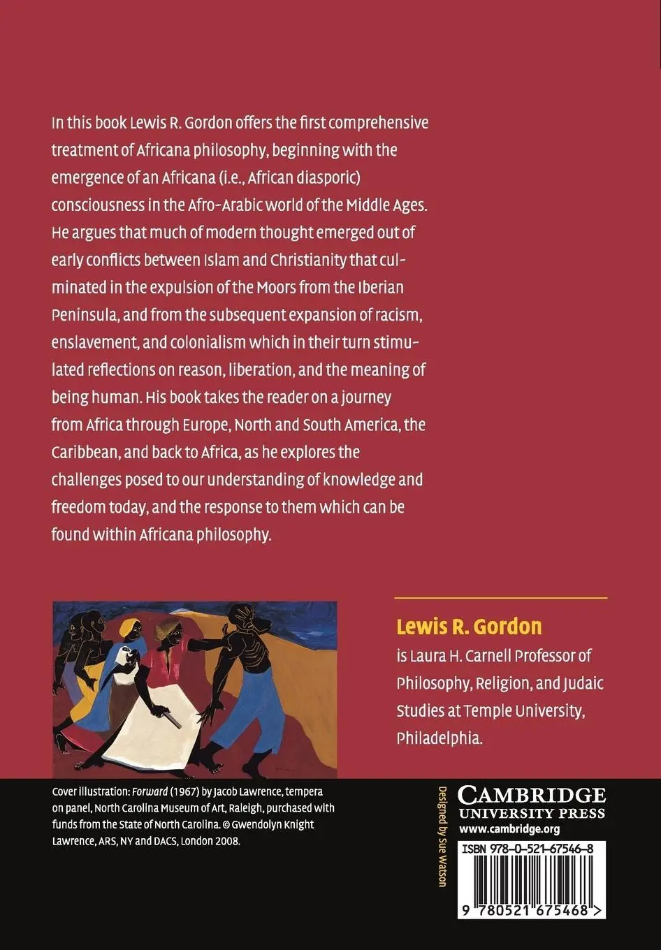 Rückseite: 9780521675468 | An Introduction to Africana Philosophy | Lewis R. Gordon | Taschenbuch