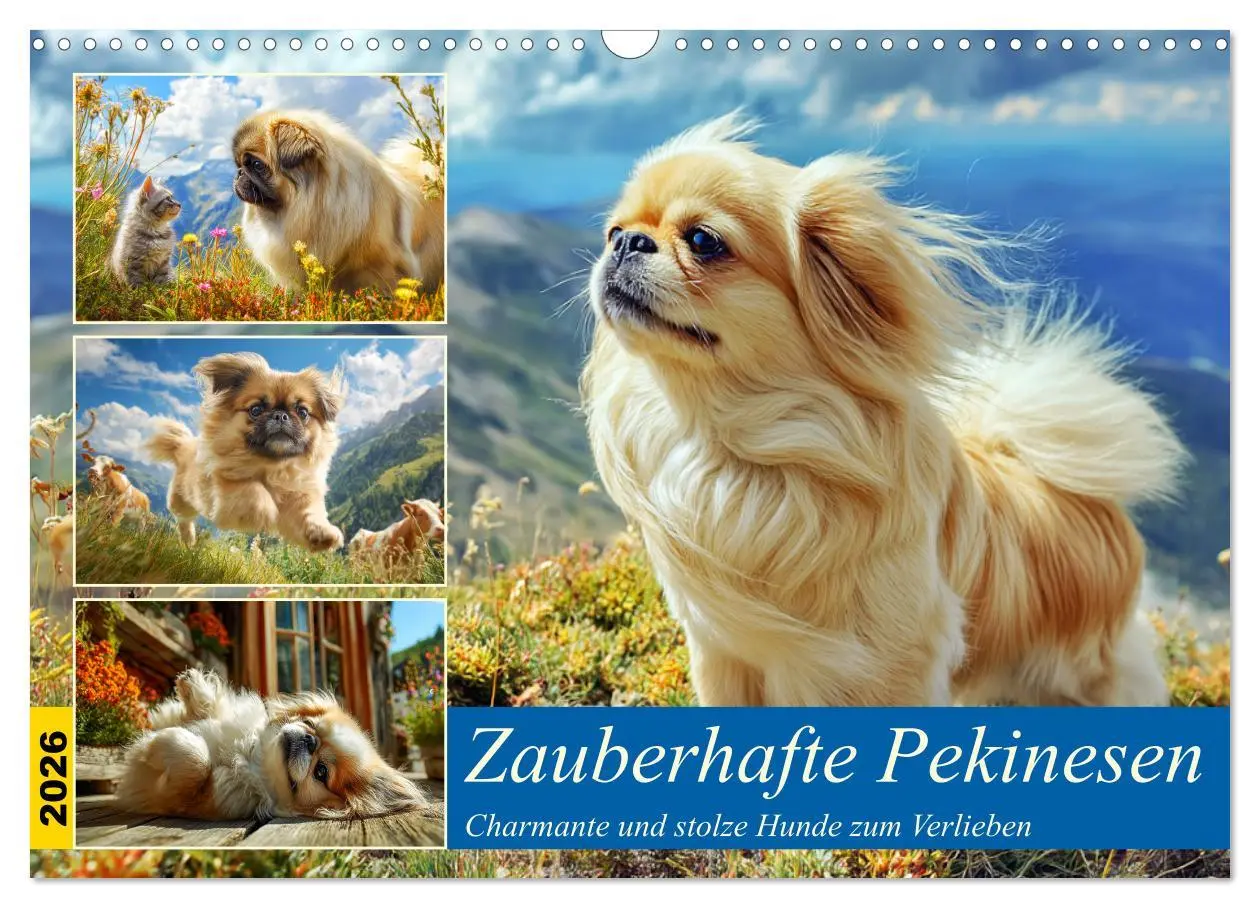 Cover: 9783516285468 | Zauberhafte Pekinesen. Charmante und stolze Hunde zum Verlieben...