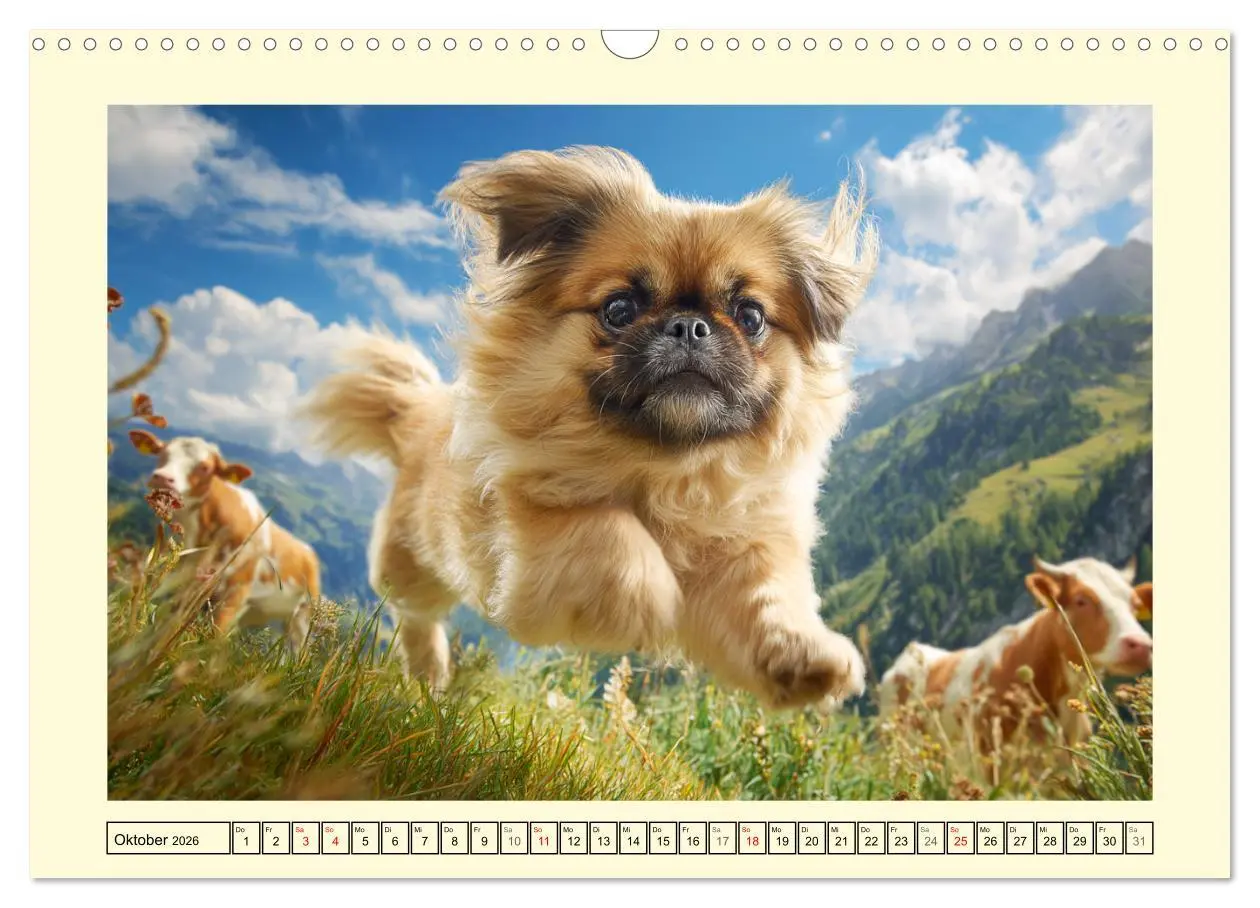 Bild: 9783516285468 | Zauberhafte Pekinesen. Charmante und stolze Hunde zum Verlieben...