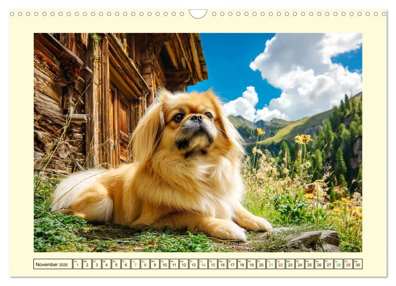 Bild: 9783516285468 | Zauberhafte Pekinesen. Charmante und stolze Hunde zum Verlieben...