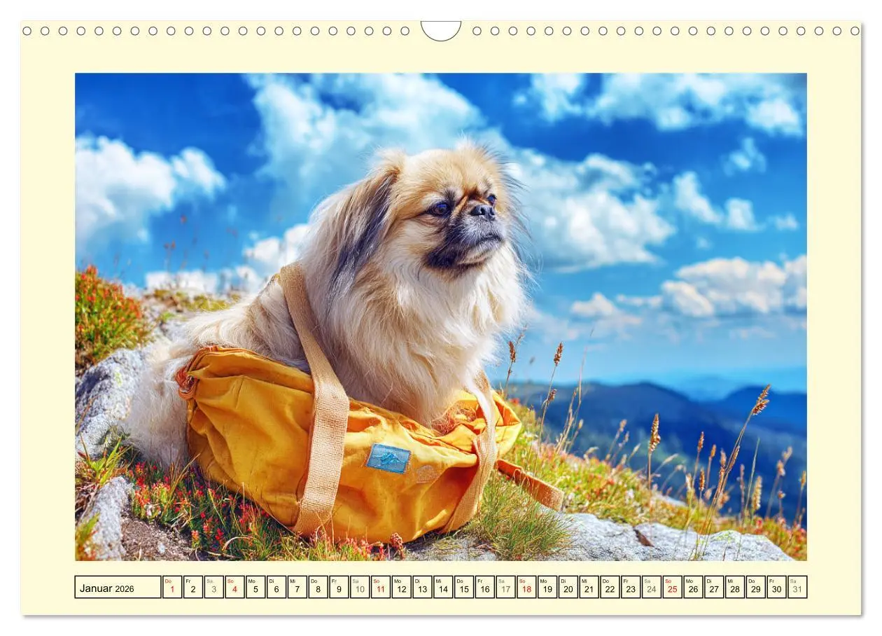 Bild: 9783516285468 | Zauberhafte Pekinesen. Charmante und stolze Hunde zum Verlieben...
