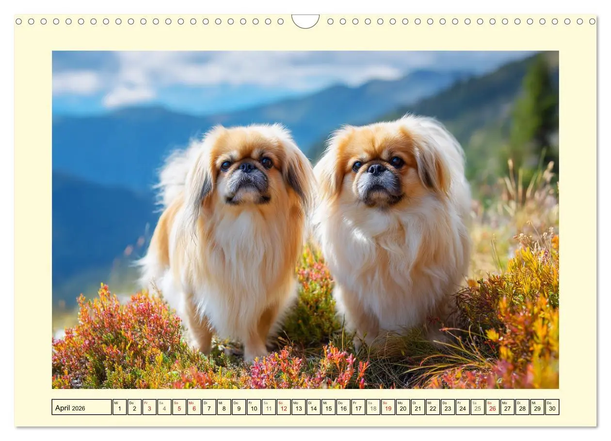 Bild: 9783516285468 | Zauberhafte Pekinesen. Charmante und stolze Hunde zum Verlieben...