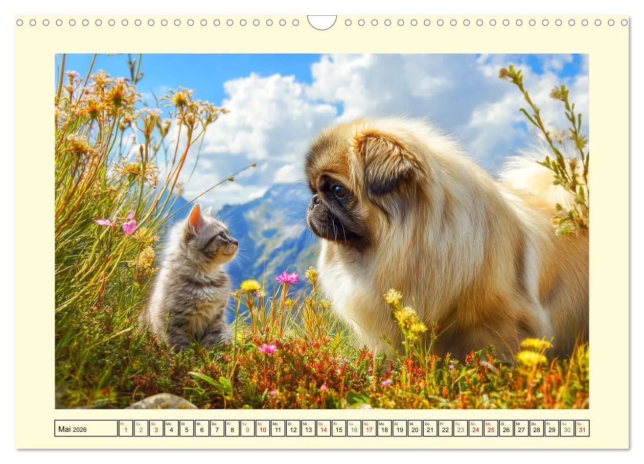 Bild: 9783516285468 | Zauberhafte Pekinesen. Charmante und stolze Hunde zum Verlieben...