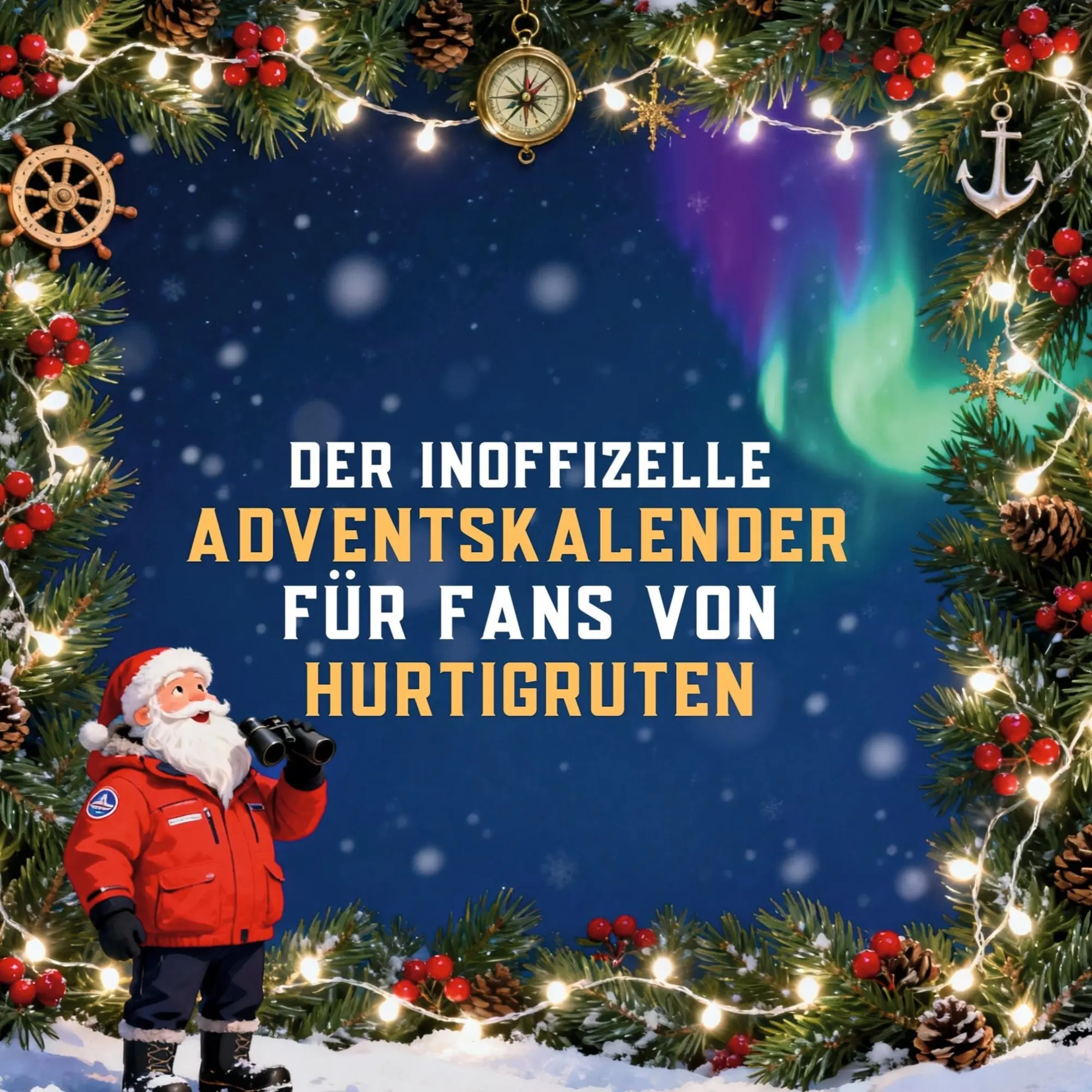Cover: 9783695315468 | Der inoffizielle Adventskalender für Fans von Hurtigruten | Frank