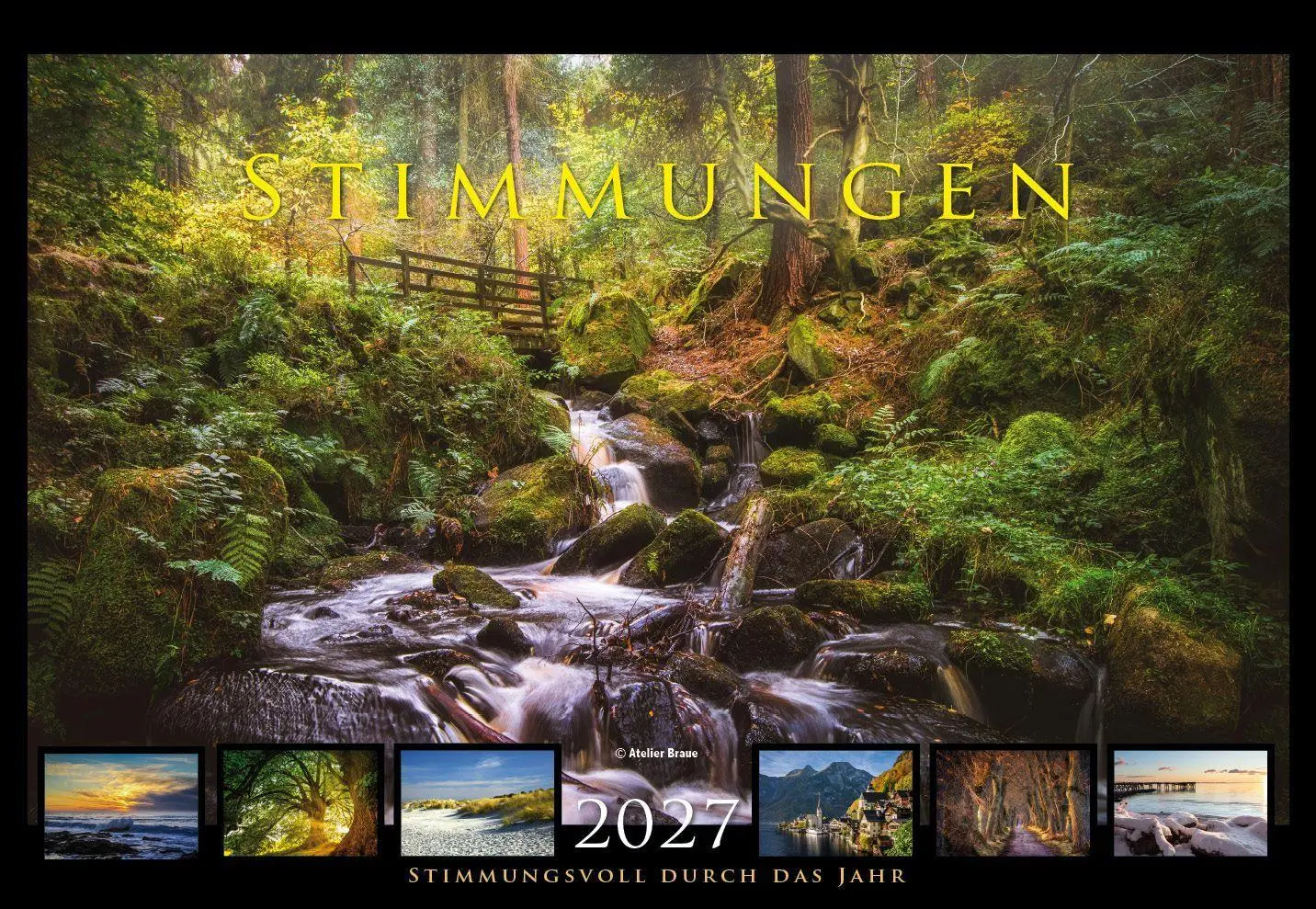 Cover: 9783925605468 | Stimmungen 2027 | Stimmungsvoll durch das Jahr | Kalender | Deutsch