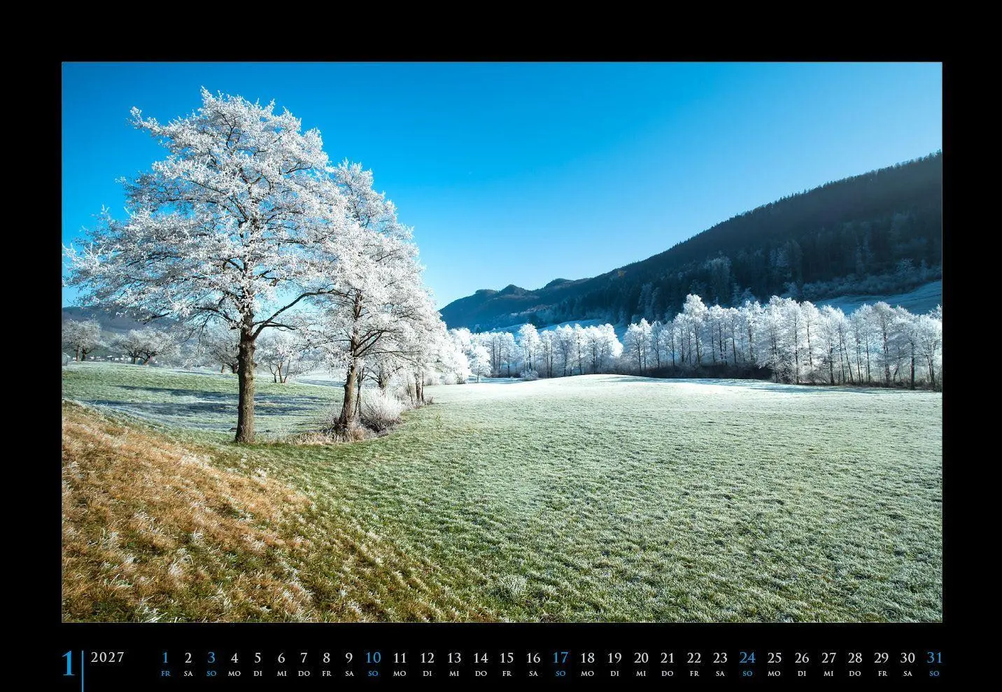Bild: 9783925605468 | Stimmungen 2027 | Stimmungsvoll durch das Jahr | Kalender | Deutsch