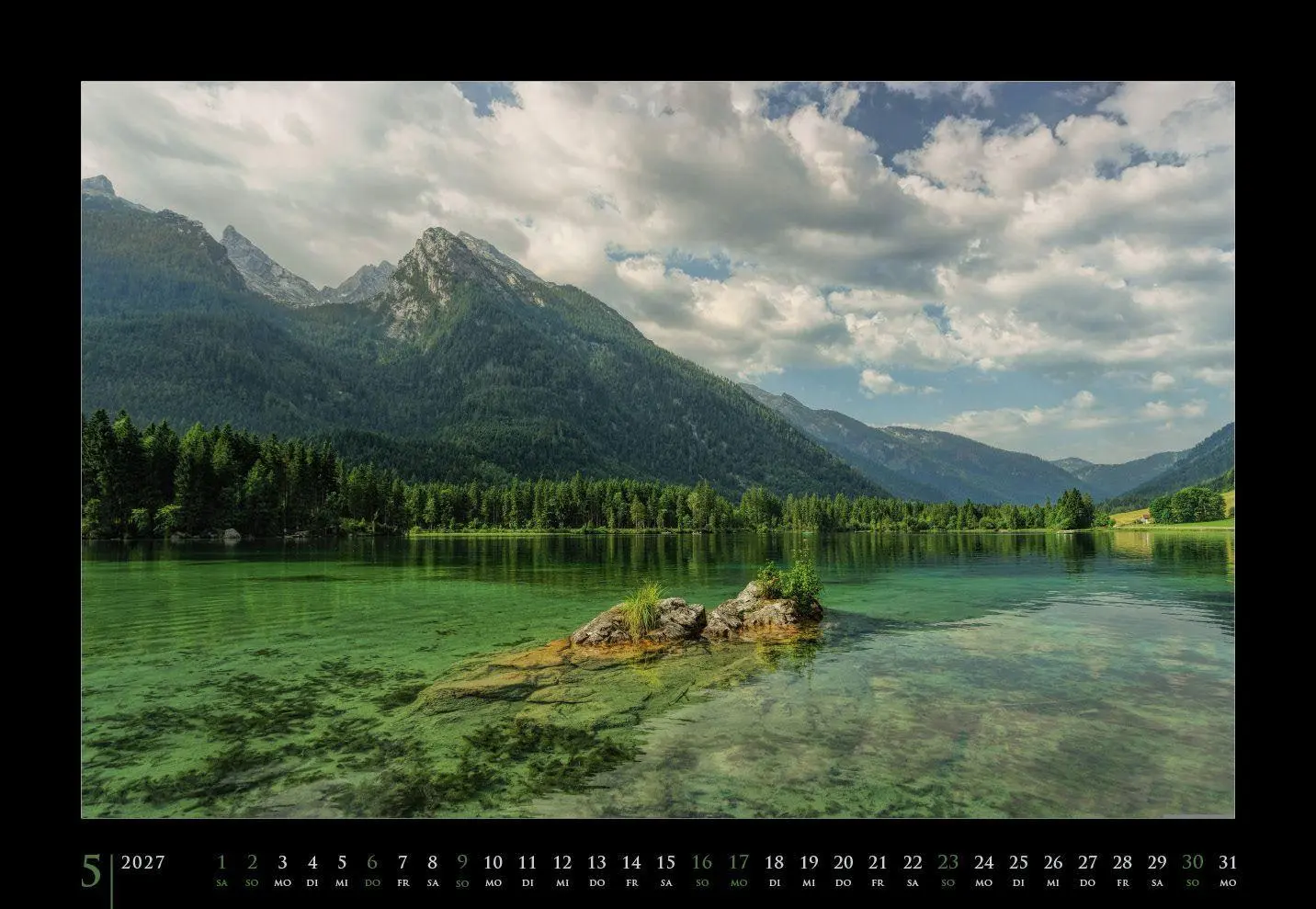 Bild: 9783925605468 | Stimmungen 2027 | Stimmungsvoll durch das Jahr | Kalender | Deutsch