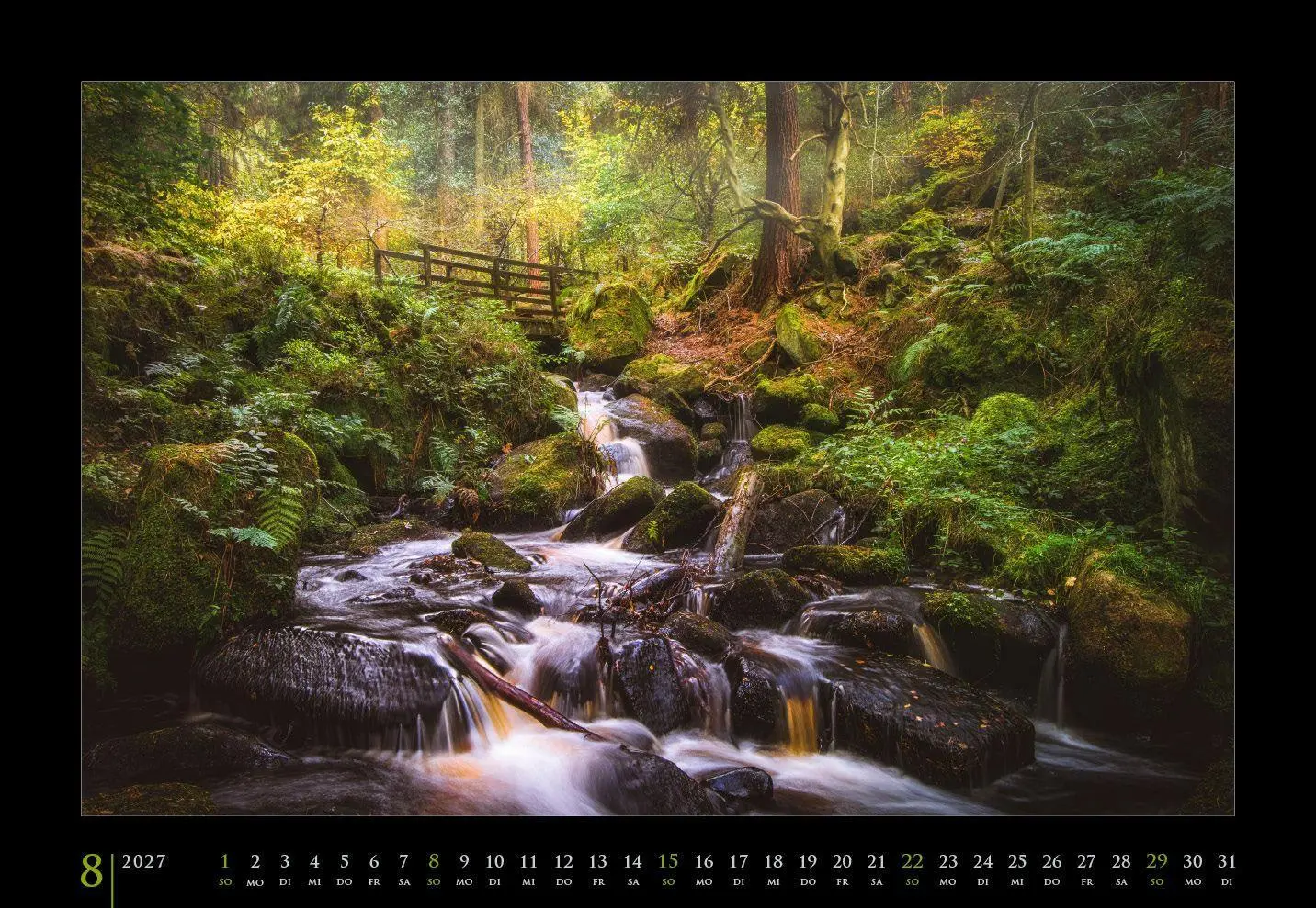 Bild: 9783925605468 | Stimmungen 2027 | Stimmungsvoll durch das Jahr | Kalender | Deutsch