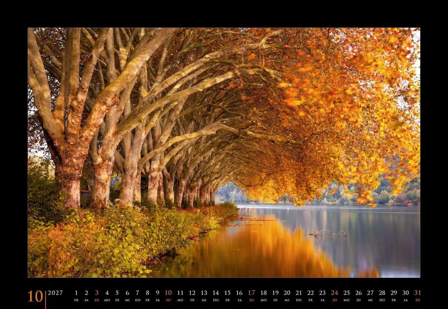Bild: 9783925605468 | Stimmungen 2027 | Stimmungsvoll durch das Jahr | Kalender | Deutsch