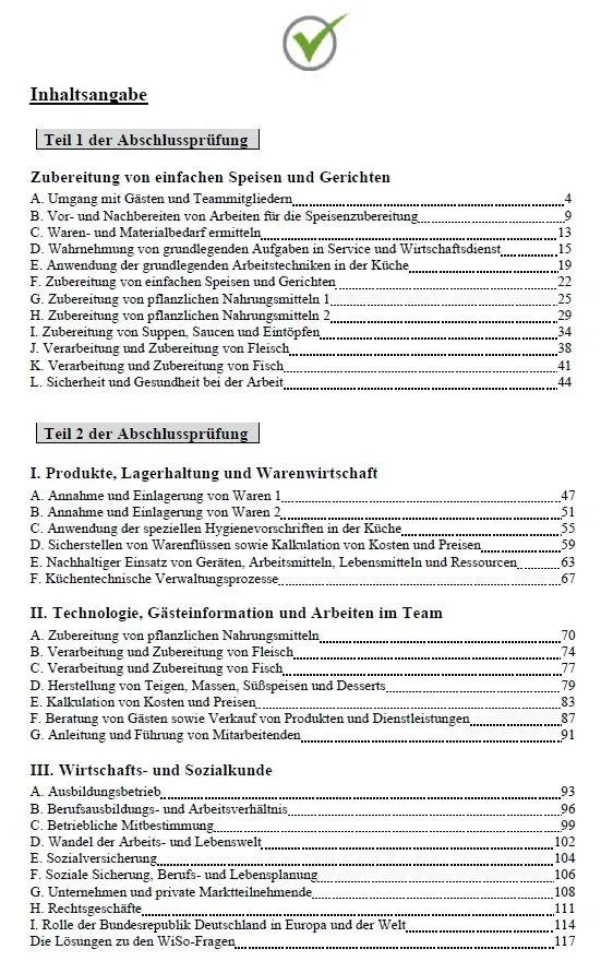 Bild: 9783943665468 | Top Prüfung Koch / Köchin - 450 Übungsaufgaben für die...