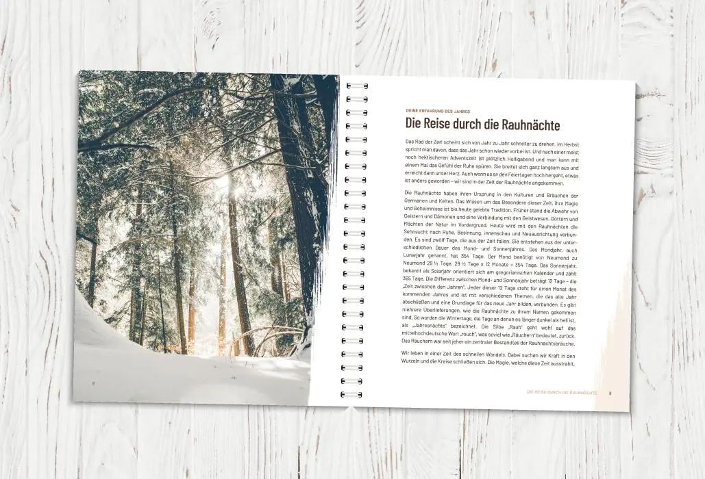 Bild: 9783966985468 | Die Rauhnächte - Im Fluss der Zeiten: Ein Workbook für die 12...