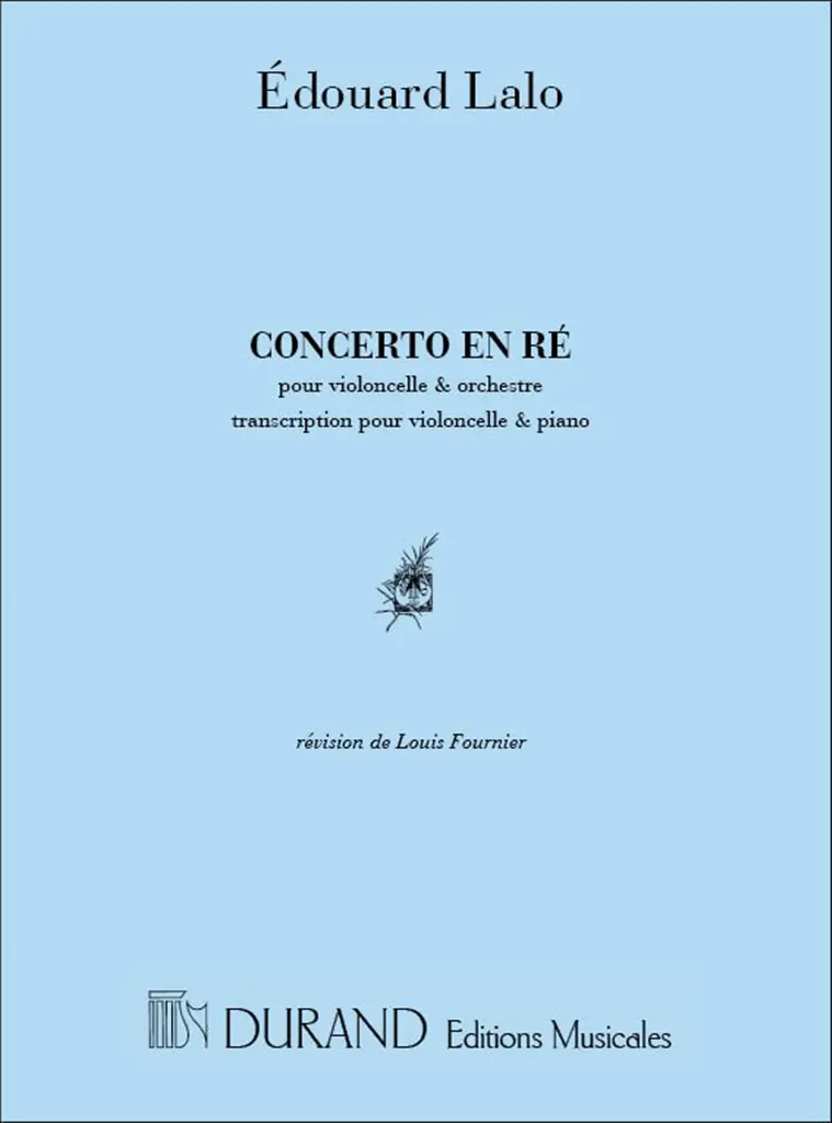 Cover: 9790044005468 | Concerto en re pour violoncelle et orchestre pour violoncelle et piano