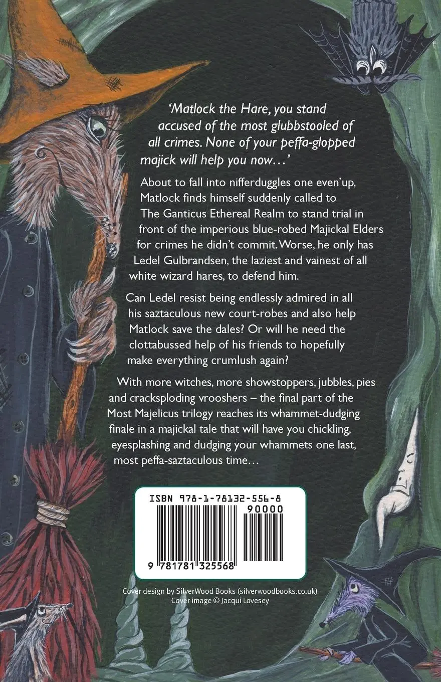 Rückseite: 9781781325568 | Matlock the Hare | The Trial of the Majickal Elders | Phil Lovesey