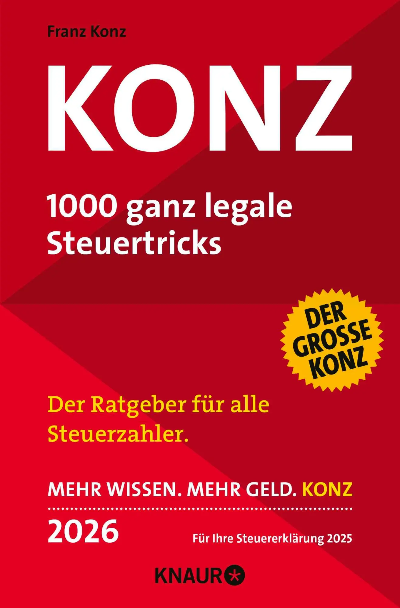Cover: 9783426565568 | Konz | Taschenbuch | 864 S. | Deutsch | 2025 | Knaur Taschenbuch