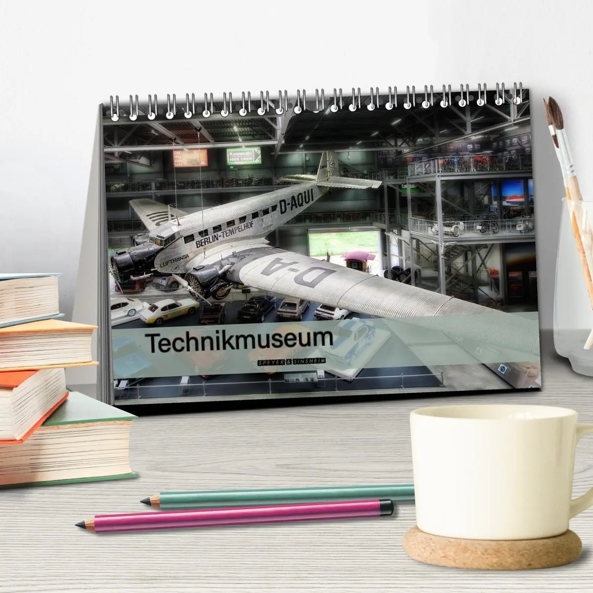 Bild: 9783457635568 | Technikmuseum Speyer &amp; Sinsheim (Tischkalender 2026 DIN A5 quer),...