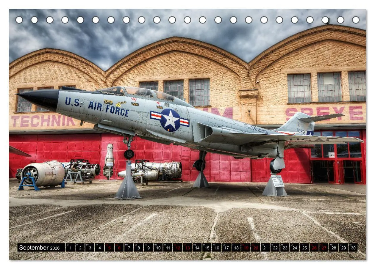 Bild: 9783457635568 | Technikmuseum Speyer &amp; Sinsheim (Tischkalender 2026 DIN A5 quer),...