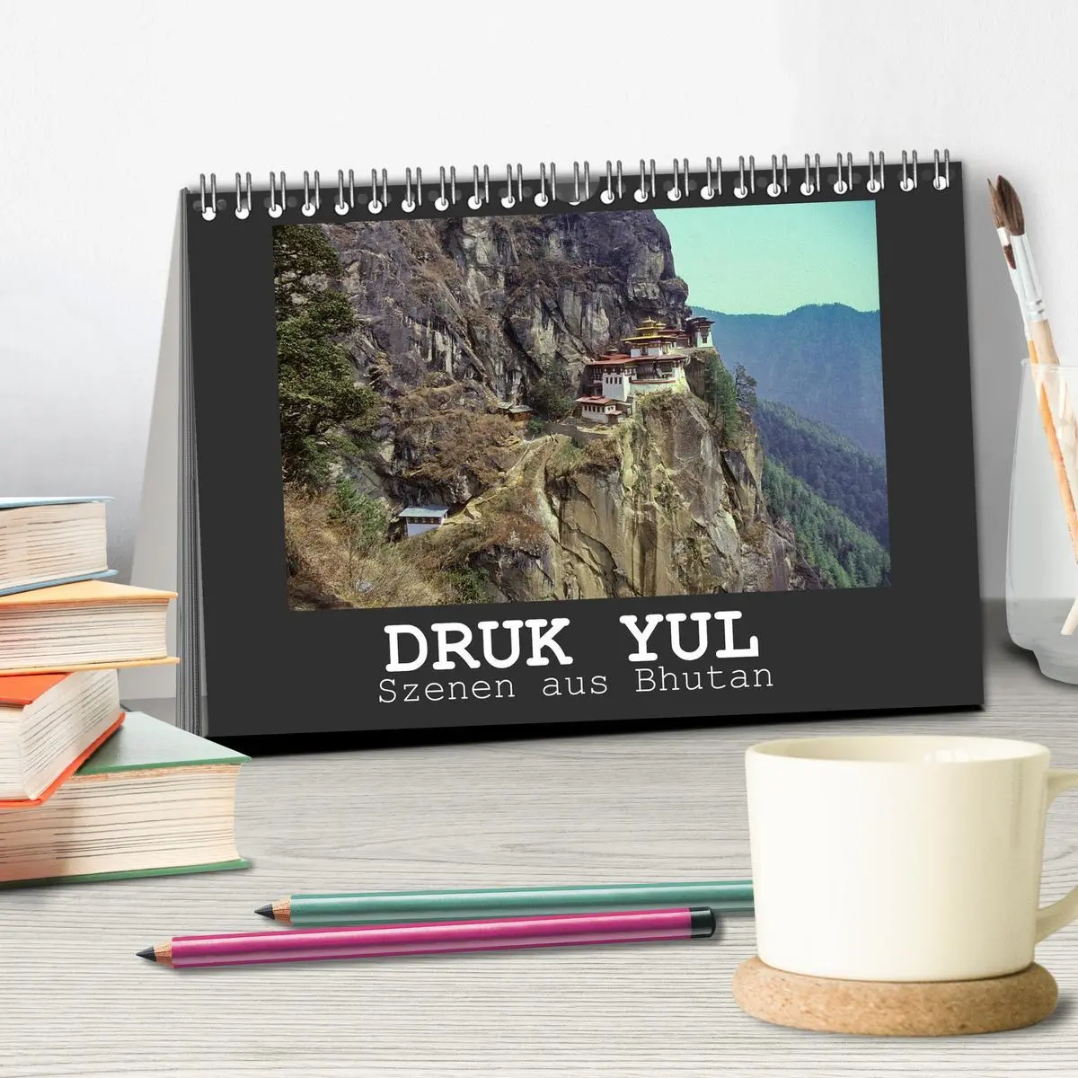 Bild: 9783457945568 | Druk Yul - Szenen aus Bhutan (Tischkalender 2026 DIN A5 quer),...