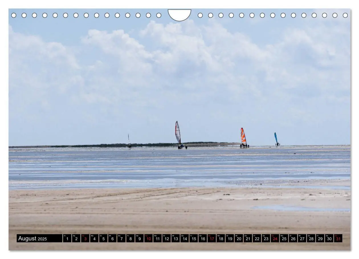 Bild: 9783435225668 | Urlaub auf Römö (Wandkalender 2025 DIN A4 quer), CALVENDO...