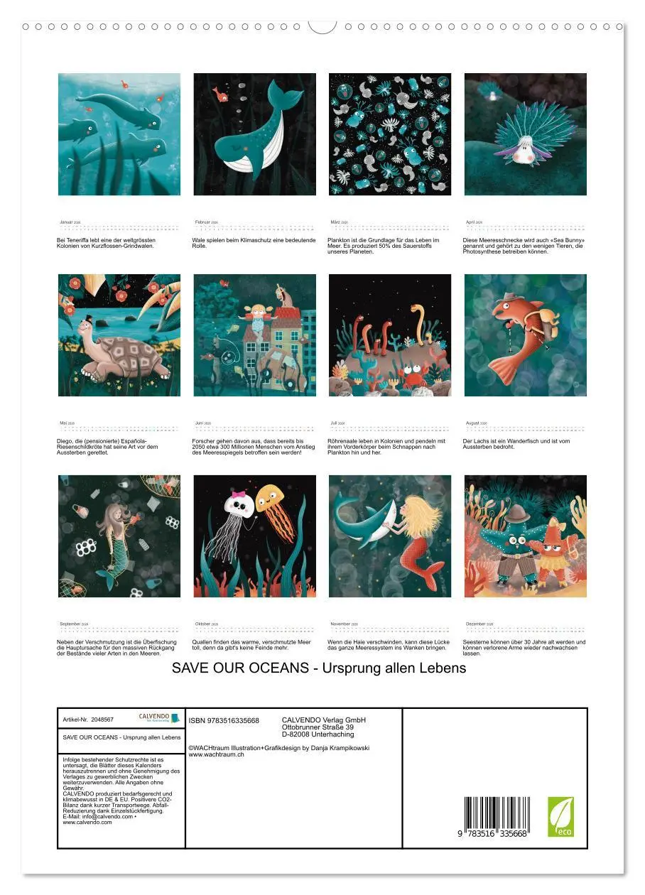 Bild: 9783516335668 | SAVE OUR OCEANS - Ursprung allen Lebens (hochwertiger Premium...