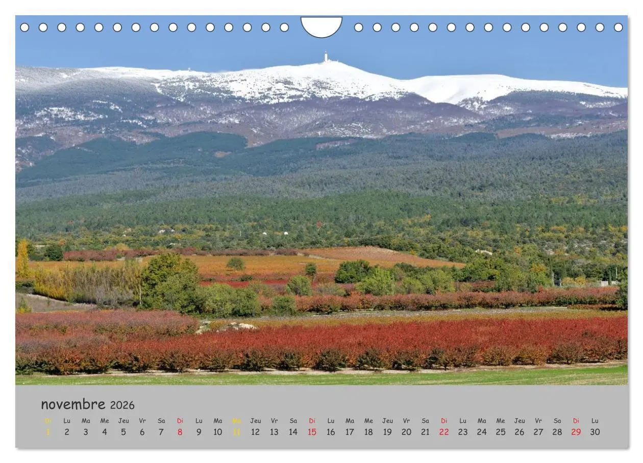 Bild: 9783516575668 | Le Mont Ventoux Le géant de Provence (Calendrier mural 2026 DIN A4...