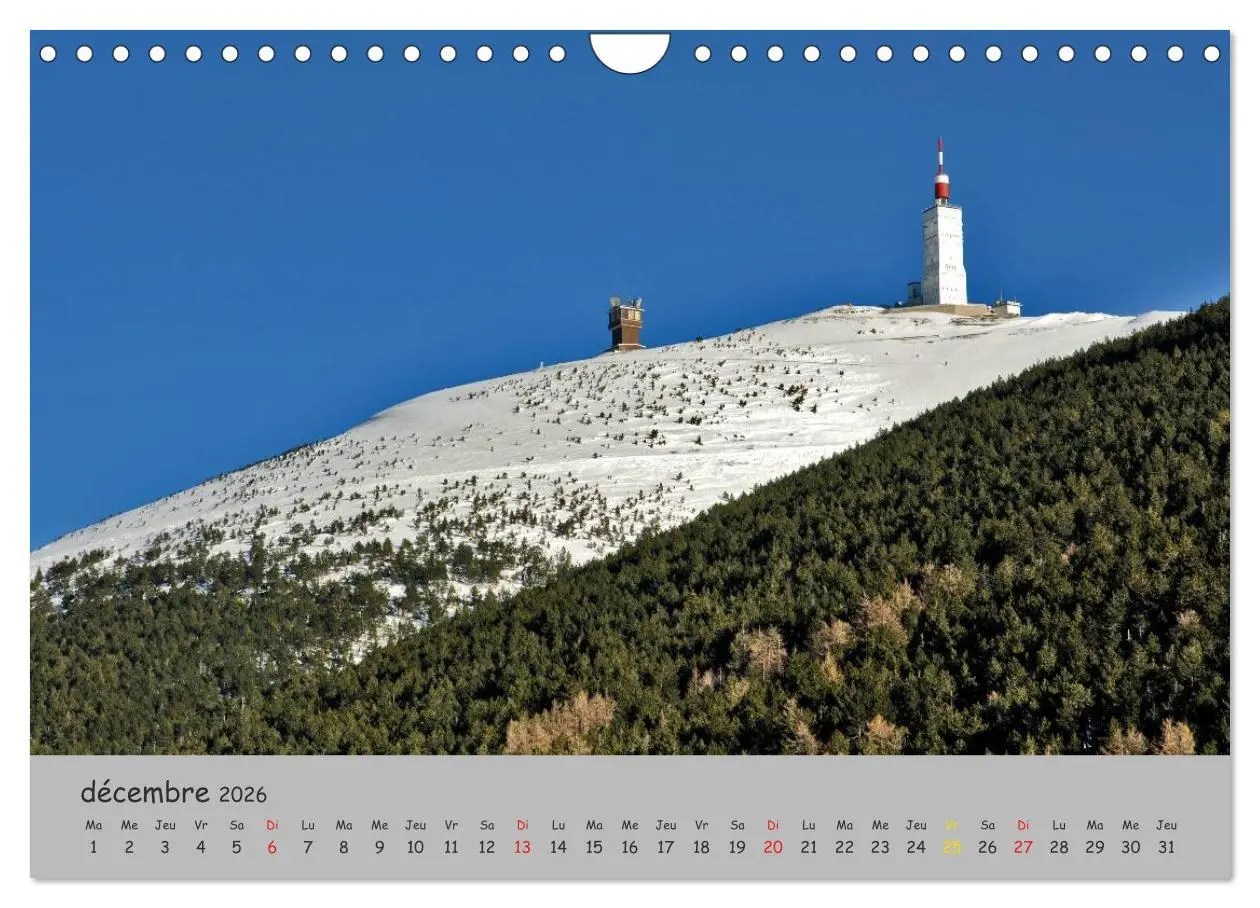 Bild: 9783516575668 | Le Mont Ventoux Le géant de Provence (Calendrier mural 2026 DIN A4...