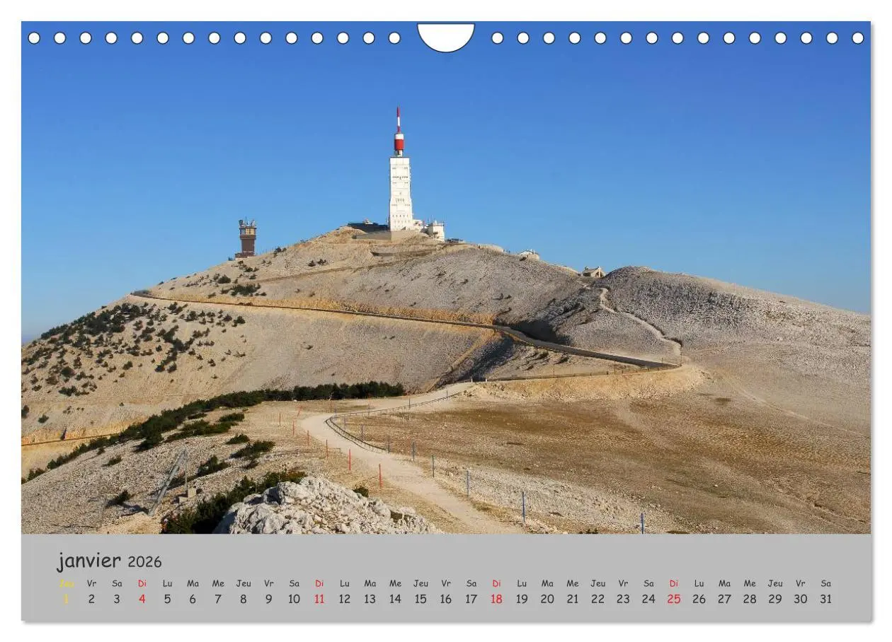 Bild: 9783516575668 | Le Mont Ventoux Le géant de Provence (Calendrier mural 2026 DIN A4...