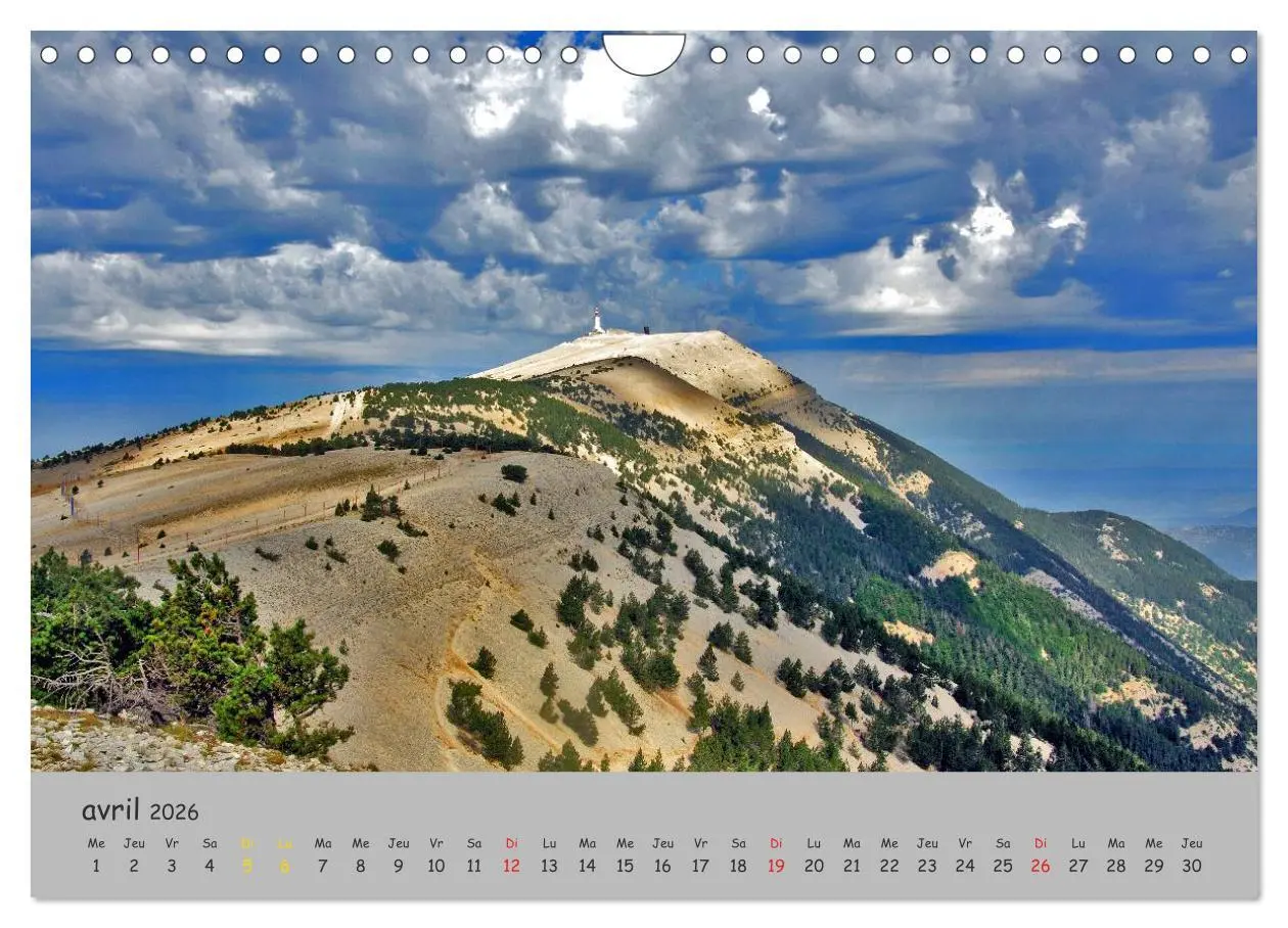 Bild: 9783516575668 | Le Mont Ventoux Le géant de Provence (Calendrier mural 2026 DIN A4...