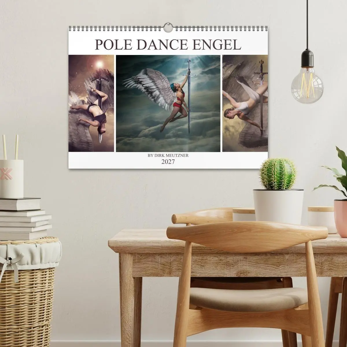 Bild: 9783569805668 | Pole Dance Engel (Wandkalender 2027 DIN A3 quer), CALVENDO...