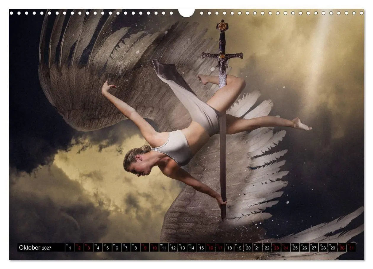 Bild: 9783569805668 | Pole Dance Engel (Wandkalender 2027 DIN A3 quer), CALVENDO...