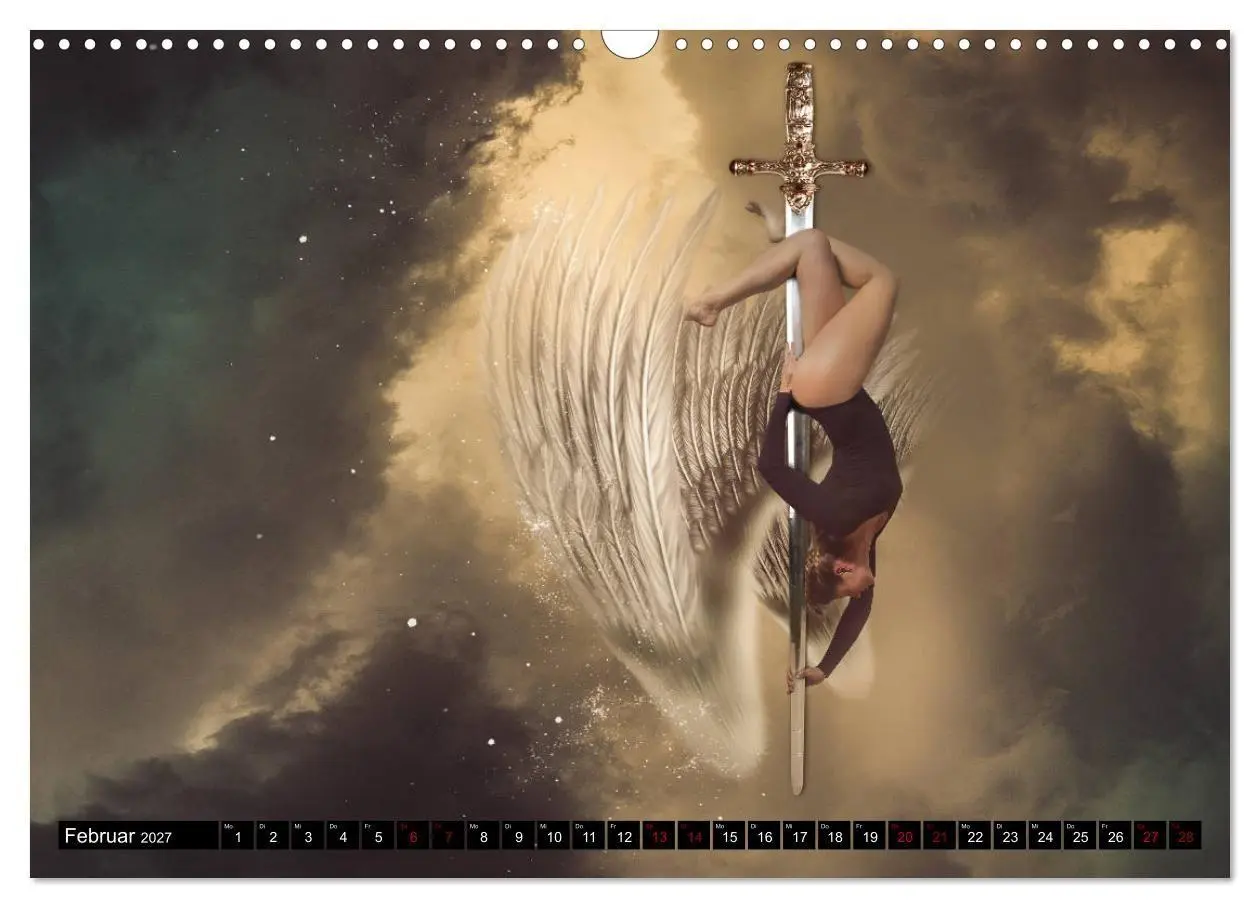 Bild: 9783569805668 | Pole Dance Engel (Wandkalender 2027 DIN A3 quer), CALVENDO...