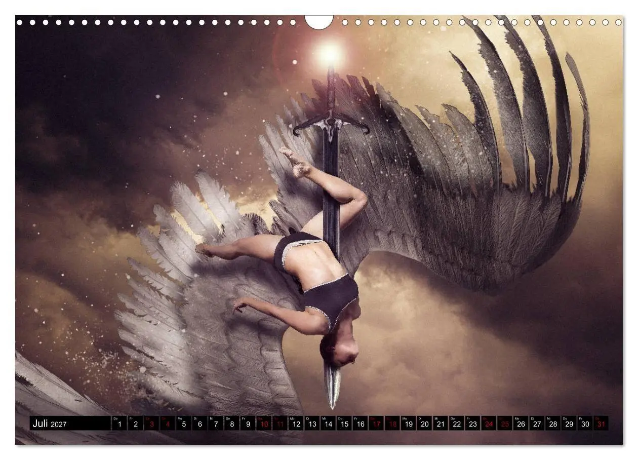 Bild: 9783569805668 | Pole Dance Engel (Wandkalender 2027 DIN A3 quer), CALVENDO...
