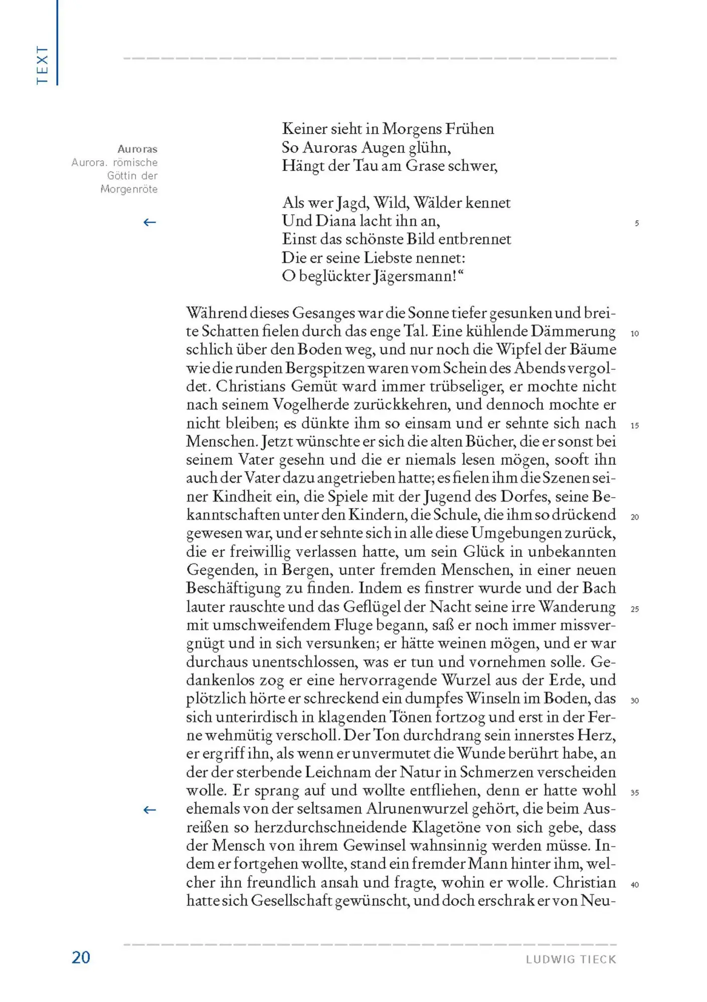 Bild: 9783804425668 | Der blonde Eckbert / Der Runenberg (Textausgabe) | Ludwig Tieck | Buch