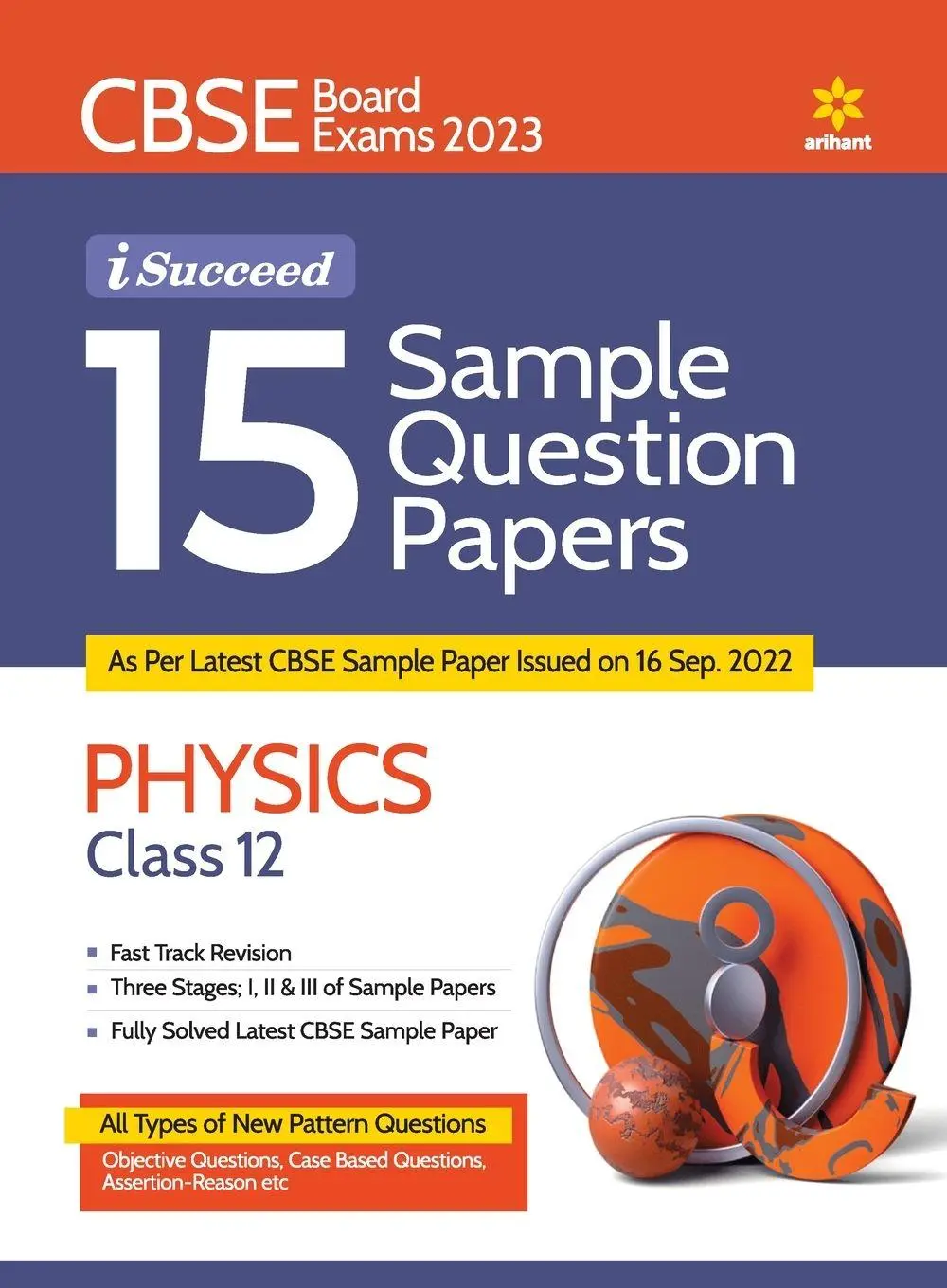 Cover: 9789327195668 | CBSE Board Exam 2023 I-Succeed 15 Sample Question Papers PHYSICS...