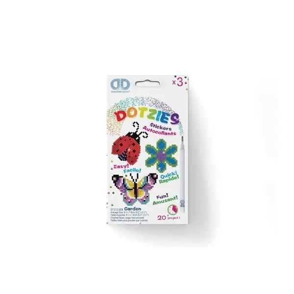 Cover: 4897073245768 | Dotzies by Diamond Dotz Sticker Garten | 2524576 | Deutsch | 2024