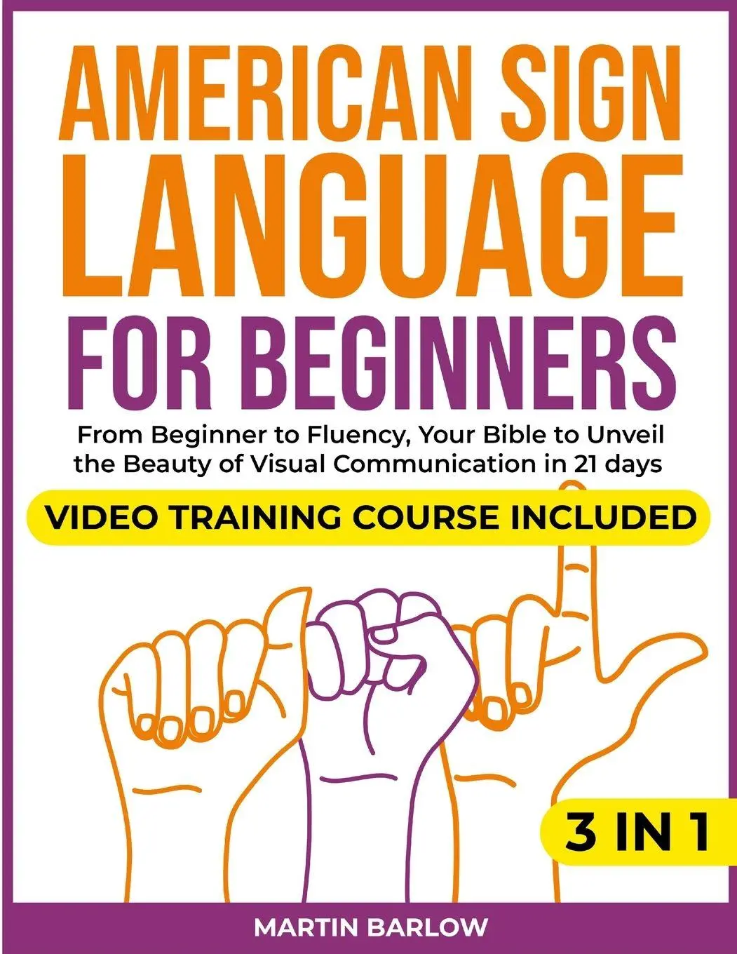Cover: 9781326515768 | American Sign Language for Beginners | Martin Barlow | Taschenbuch