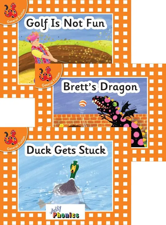 Cover: 9781844145768 | Jolly Phonics Orange Level Readers Set 3 | Louise Van-Pottelsberghe