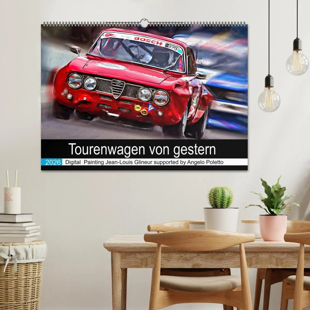 Bild: 9783457785768 | Tourenwagen von gestern (Wandkalender 2026 DIN A2 quer), CALVENDO...
