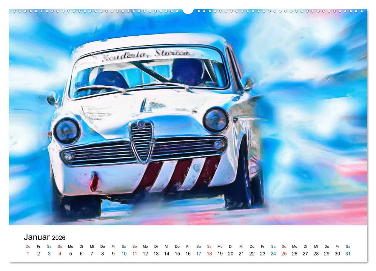 Bild: 9783457785768 | Tourenwagen von gestern (Wandkalender 2026 DIN A2 quer), CALVENDO...