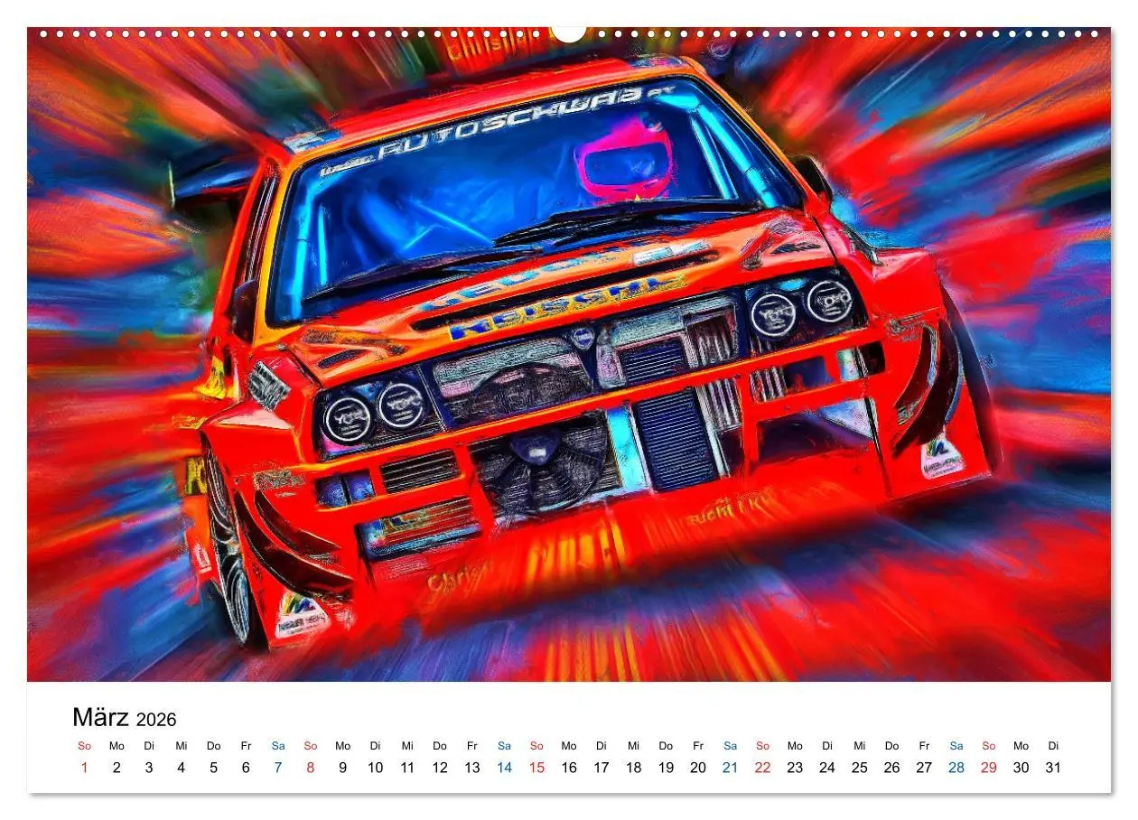 Bild: 9783457785768 | Tourenwagen von gestern (Wandkalender 2026 DIN A2 quer), CALVENDO...