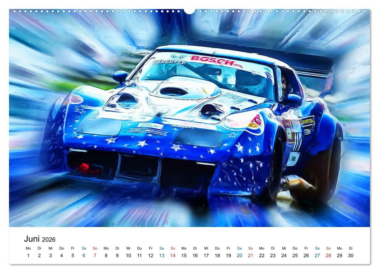 Bild: 9783457785768 | Tourenwagen von gestern (Wandkalender 2026 DIN A2 quer), CALVENDO...